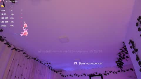 Snapshot of _lauraspencer_ chatting on February 11, 1:41 am Laura online show from February 11, 1:41 am