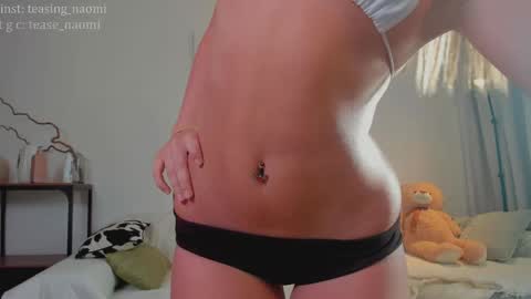 Naomi My instagram account - teasing naomi online show from April 5, 1:37 am