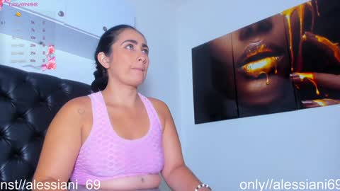 Snapshot of alessiani69 chatting on January 29, 9:12 am Alessa online show from January 29, 9:12 am