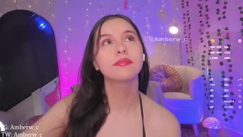 IG - TW Amberw c online show from January 18, 1:24 am