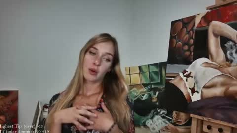 ArtistGirly online show from June 13, 6:44 am