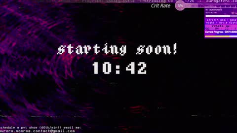 Aurora  Aura online show from January 26, 12:37 am