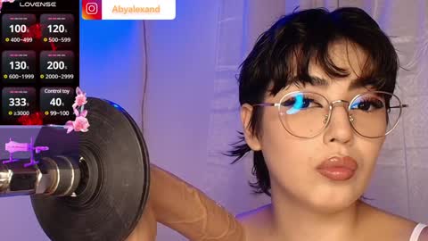 Snapshot of baby_alexx chatting on December 13, 9:04 am Alexandra followme on instragram abyalexand online show from December 13, 9:04 am