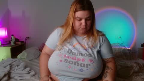 Snapshot of blondyliciousx chatting on February 1, 2:26 am katartistic name online show from February 1, 2:26 am