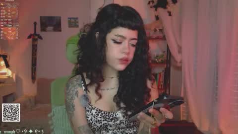   Im Nym  Justa nymph on twitter and IG online show from October 10, 2:38 am