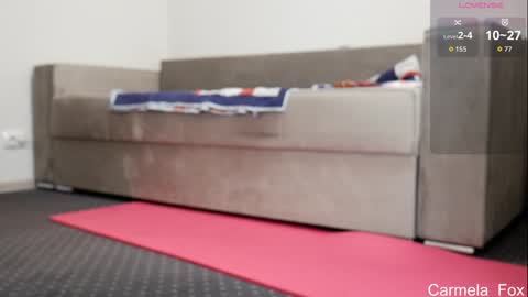 Snapshot of carmela_fox chatting on September 21, 8:35 am Carmela online show from September 21, 8:35 am