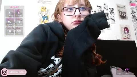 Snapshot of celesteayase chatting on October 1, 2:38 am celesteayase online show from October 1, 2:38 am