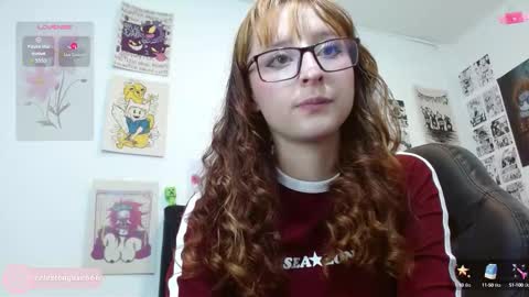 Snapshot of celesteayase chatting on October 9, 2:15 am celesteayase online show from October 9, 2:15 am