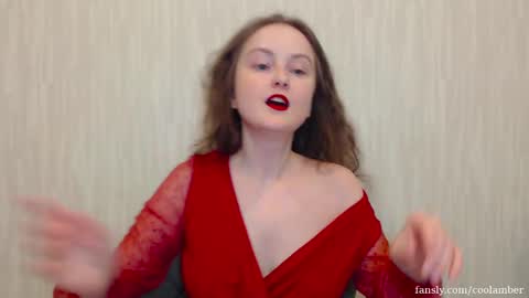 Snapshot of coolamber chatting on January 9, 12:46 am Amber online show from January 9, 12:46 am