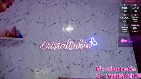 Snapshot of cristal_subin69 chatting on March 6, 11:14 am STEFANYIG cristalsubin online show from March 6, 11:14 am