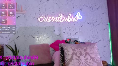 Snapshot of cristal_subin69 chatting on January 16, 10:34 pm STEFANYIG cristalsubin online show from January 16, 10:34 pm