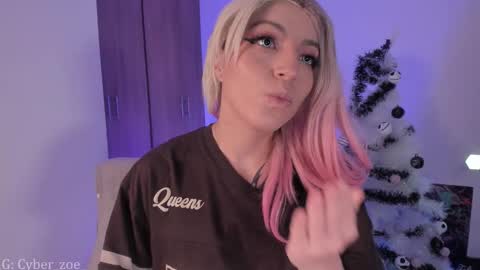  cyber zoe   online show from December 1, 7:49 pm