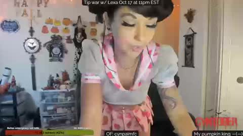 Cynpai online show from October 10, 8:36 pm