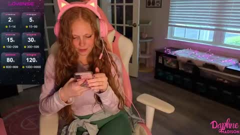 Daphne Madison online show from May 22, 11:47 pm