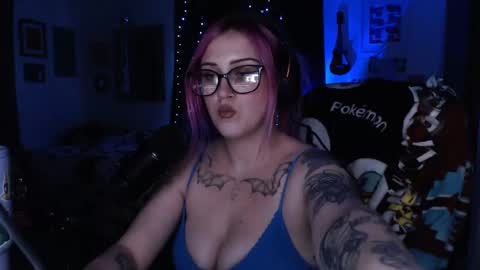 Snapshot of demongf chatting on February 26, 3:57 am Demoness Mina online show from February 26, 3:57 am