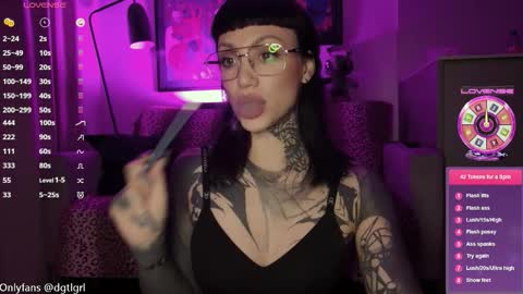 dgtlgrl online show from October 7, 6:34 pm