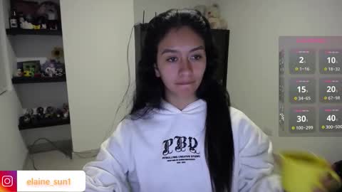 Snapshot of elaine_sun chatting on September 24, 4:11 am Elaine eli online show from September 24, 4:11 am