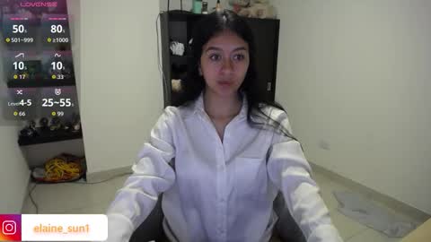 Snapshot of elaine_sun chatting on October 2, 4:06 am Elaine eli online show from October 2, 4:06 am