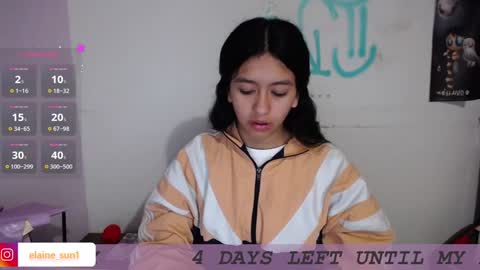 Snapshot of elaine_sun chatting on January 22, 2:15 am Elaine eli online show from January 22, 2:15 am
