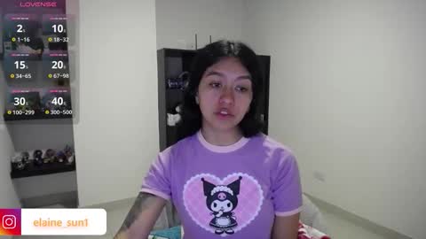 Snapshot of elaine_sun chatting on September 17, 4:10 am Elaine eli online show from September 17, 4:10 am