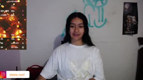 Snapshot of elaine_sun chatting on December 15, 4:18 am Elaine eli online show from December 15, 4:18 am