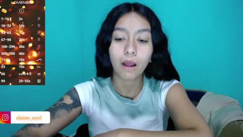 Snapshot of elaine_sun chatting on December 17, 1:50 am Elaine eli online show from December 17, 1:50 am