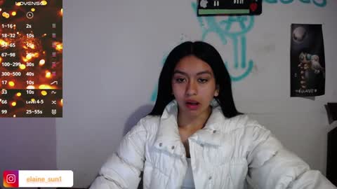 Snapshot of elaine_sun chatting on December 9, 2:02 am Elaine eli online show from December 9, 2:02 am