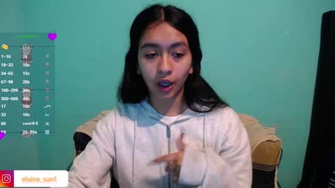 Snapshot of elaine_sun chatting on December 29, 4:16 am Elaine eli online show from December 29, 4:16 am