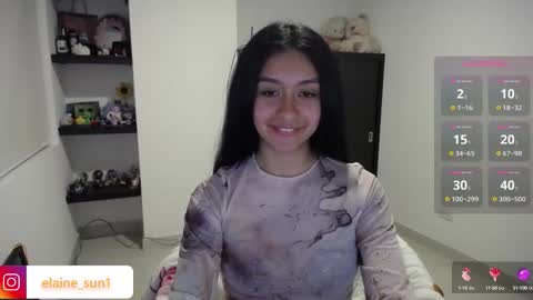 Snapshot of elaine_sun chatting on September 26, 4:54 am Elaine eli online show from September 26, 4:54 am