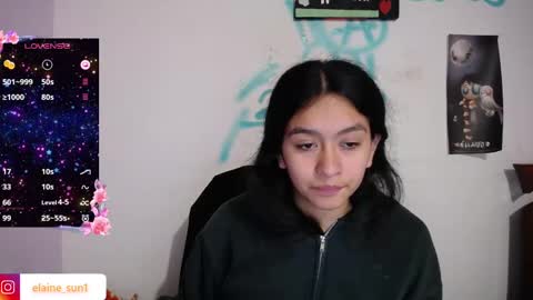 Snapshot of elaine_sun chatting on February 20, 1:25 am Elaine eli online show from February 20, 1:25 am