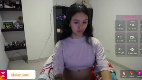 Snapshot of elaine_sun chatting on September 20, 12:10 am Elaine eli online show from September 20, 12:10 am