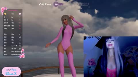 Snapshot of elissayum chatting on September 30, 8:35 pm Petite Yumi online show from September 30, 8:35 pm