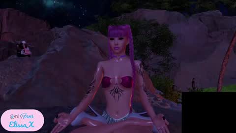 Snapshot of elissayum chatting on March 1, 8:21 pm Petite Yumi online show from March 1, 8:21 pm