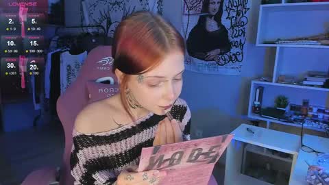 Snapshot of eliza_sadcat chatting on February 18, 2:49 pm Elizabeth online show from February 18, 2:49 pm
