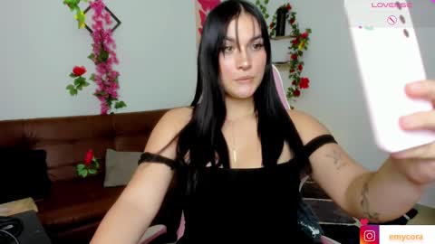 Snapshot of emily_coraline chatting on February 17, 8:27 pm Emily online show from February 17, 8:27 pm