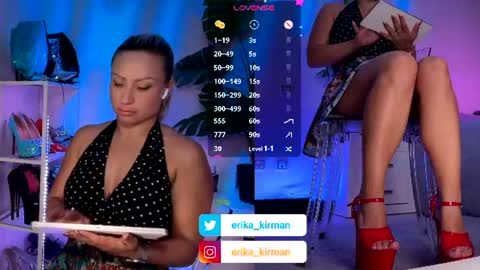 Erika      online show from June 26, 11:00 am