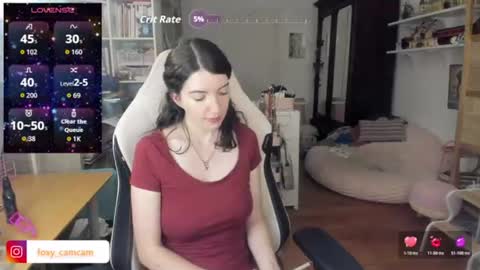 Foxy online show from July 8, 8:33 pm