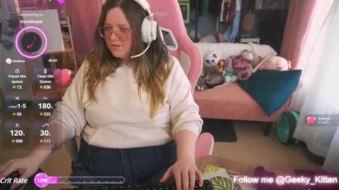 Geeky Kitten Leina -  online show from February 22, 7:43 pm