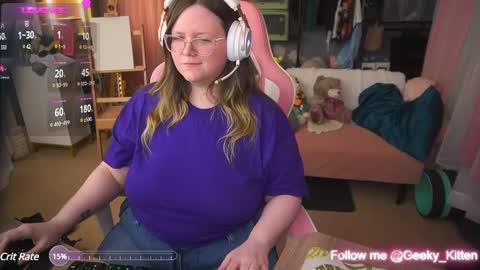 Geeky Kitten Leina -  online show from March 1, 6:13 am