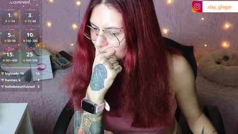 Ginger online show from January 12, 6:37 pm