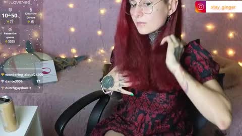 Ginger online show from January 9, 9:47 pm
