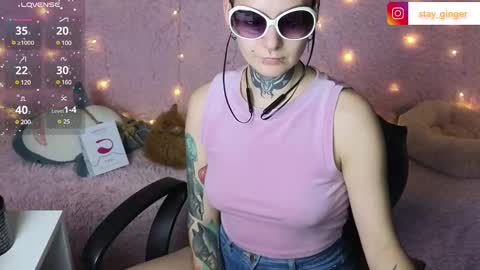 Ginger online show from January 2, 8:35 pm
