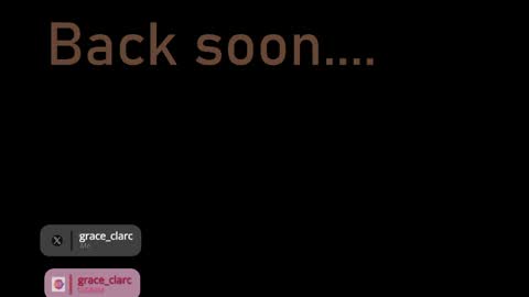Grace clarc online show from April 29, 2:53 pm