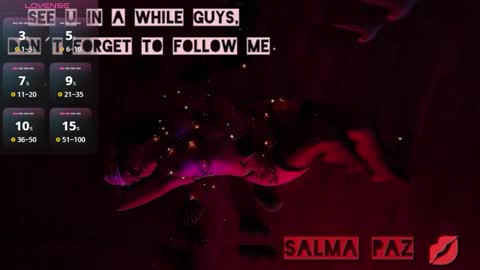 SALMA  online show from January 8, 7:24 am