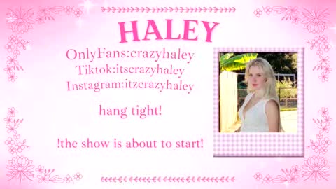 Haley online show from December 3, 4:42 pm