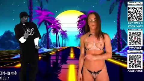 Hannah James online show from April 2, 4:15 pm