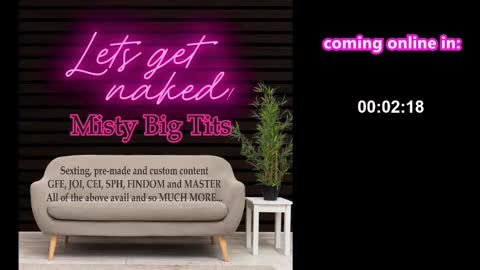 Misty online show from January 26, 6:37 pm