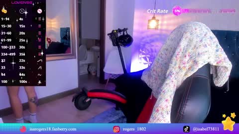 isabel  online show from April 6, 6:20 pm