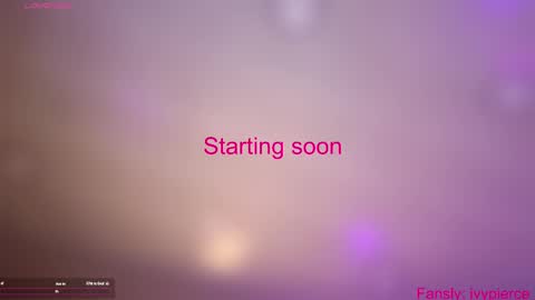 Ivy Pierce  online show from September 23, 12:03 pm