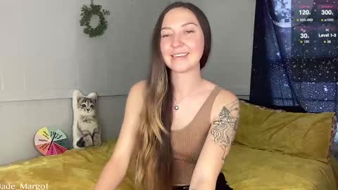 Snapshot of jade_margot chatting on February 13, 10:33 pm Jade Margot online show from February 13, 10:33 pm